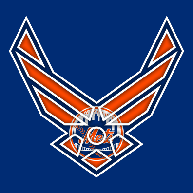 Airforce New York Mets Logo vinyl decal